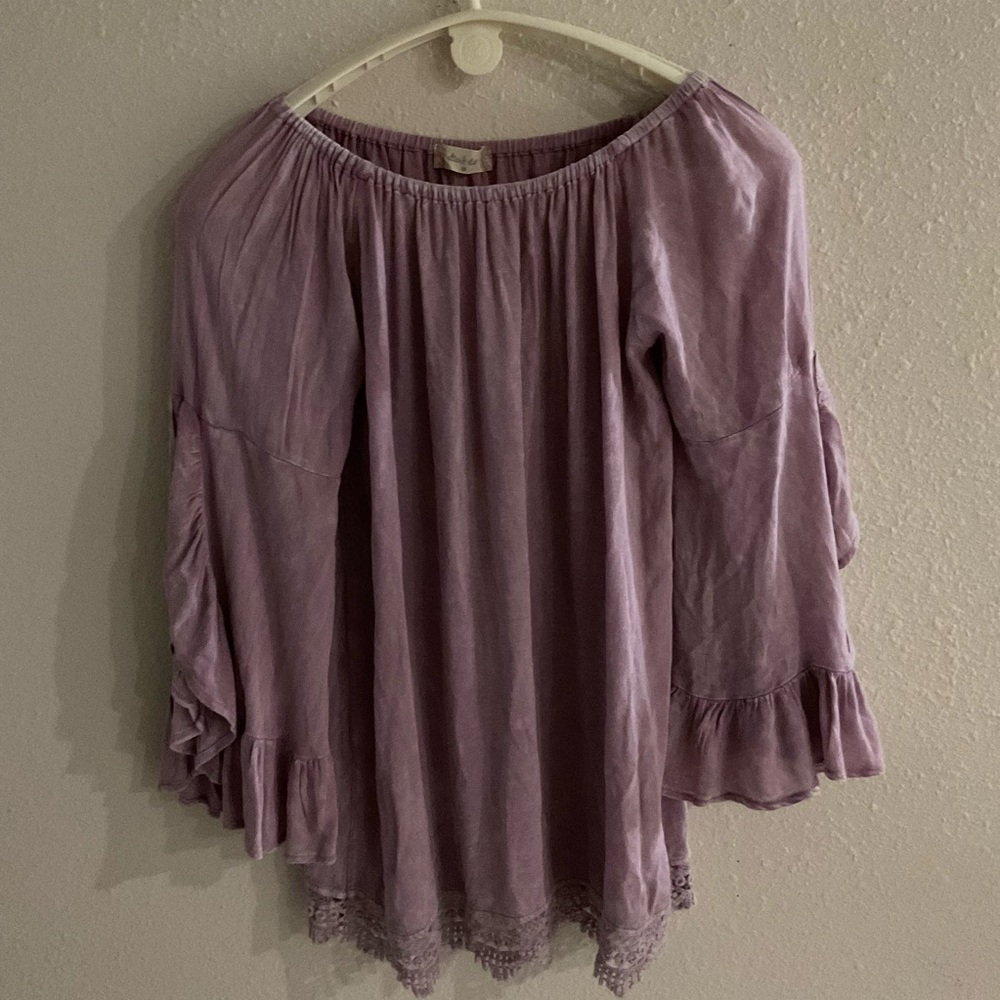 Altar'd State Purple Blouse